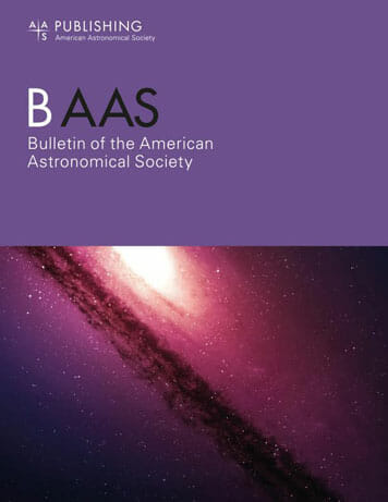 New BAAS cover