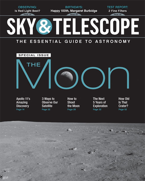 Sky & Telescope July 2019 Cover