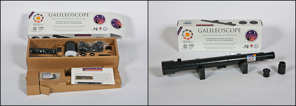 Galileoscope Refractor Kit