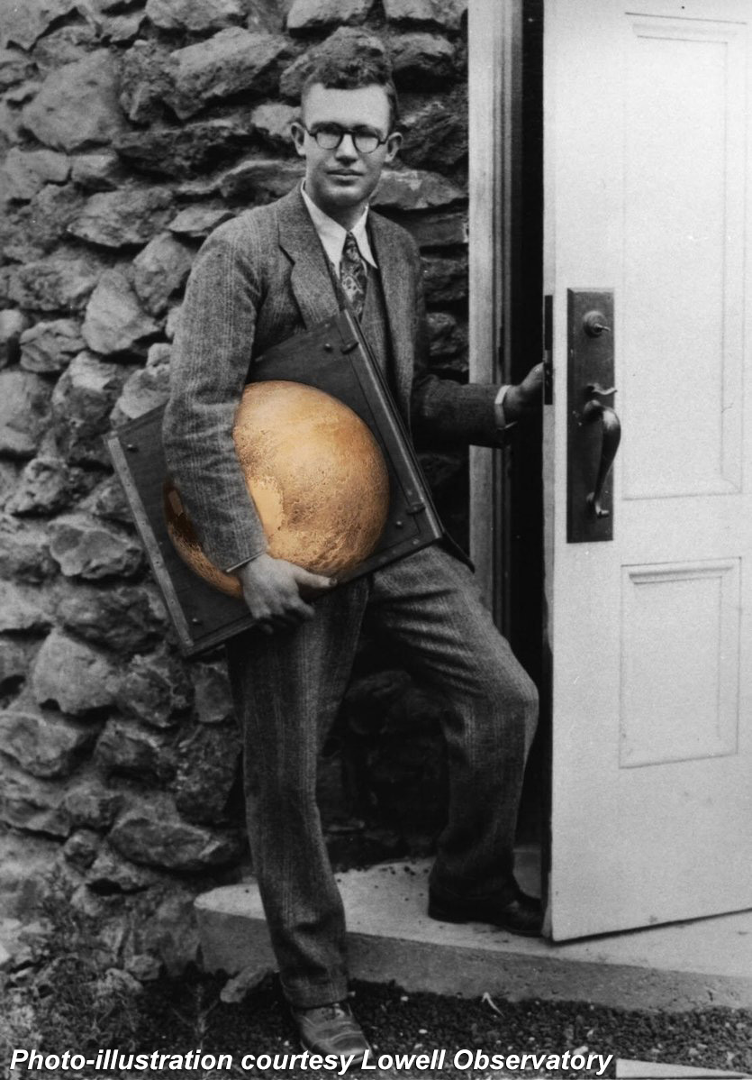 Clyde Tombaugh at Lowell Observatory