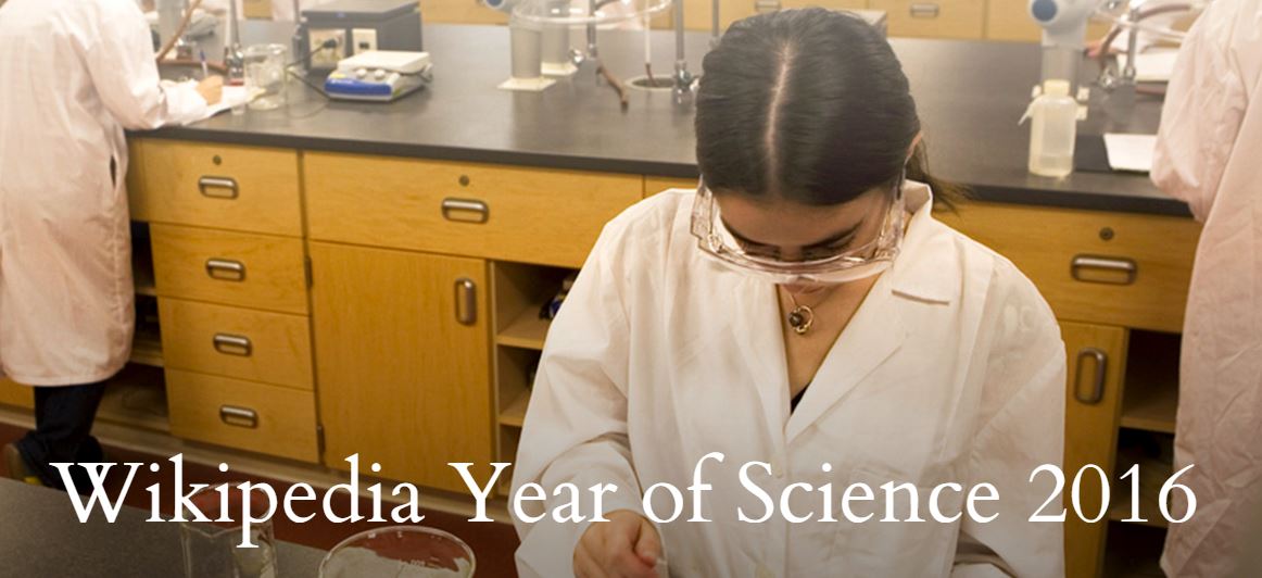Wikipedia Year of Science 2016