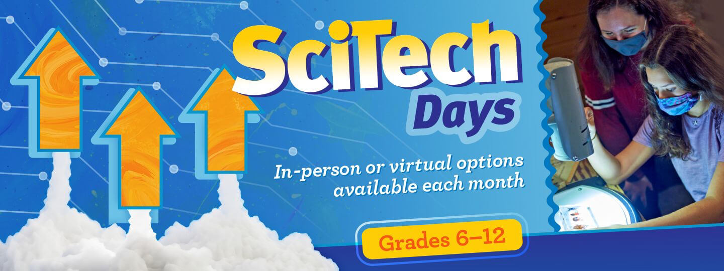 Poster advertising Carnegie Science Center's SciTech Days
