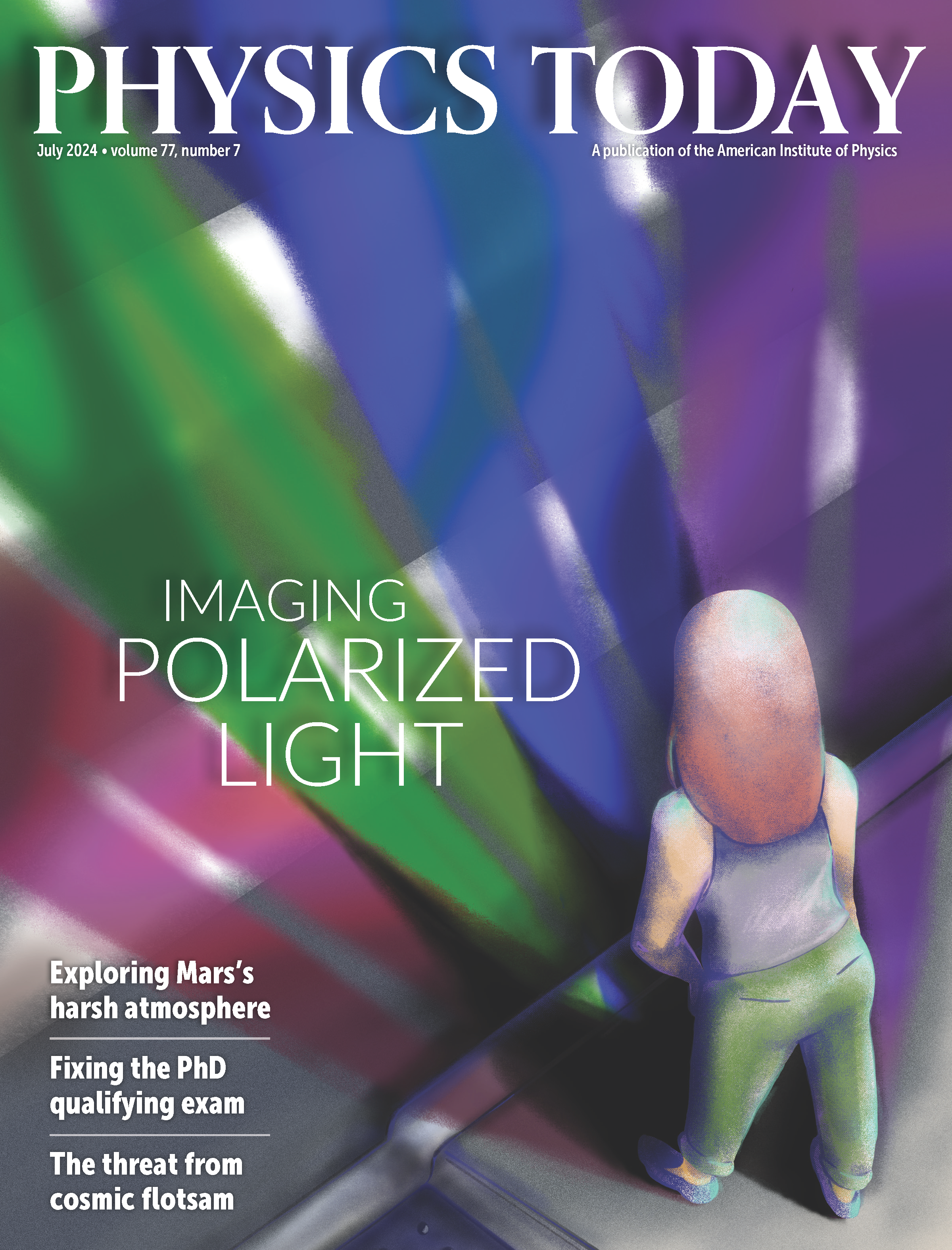 July 2024 Physics Today cover