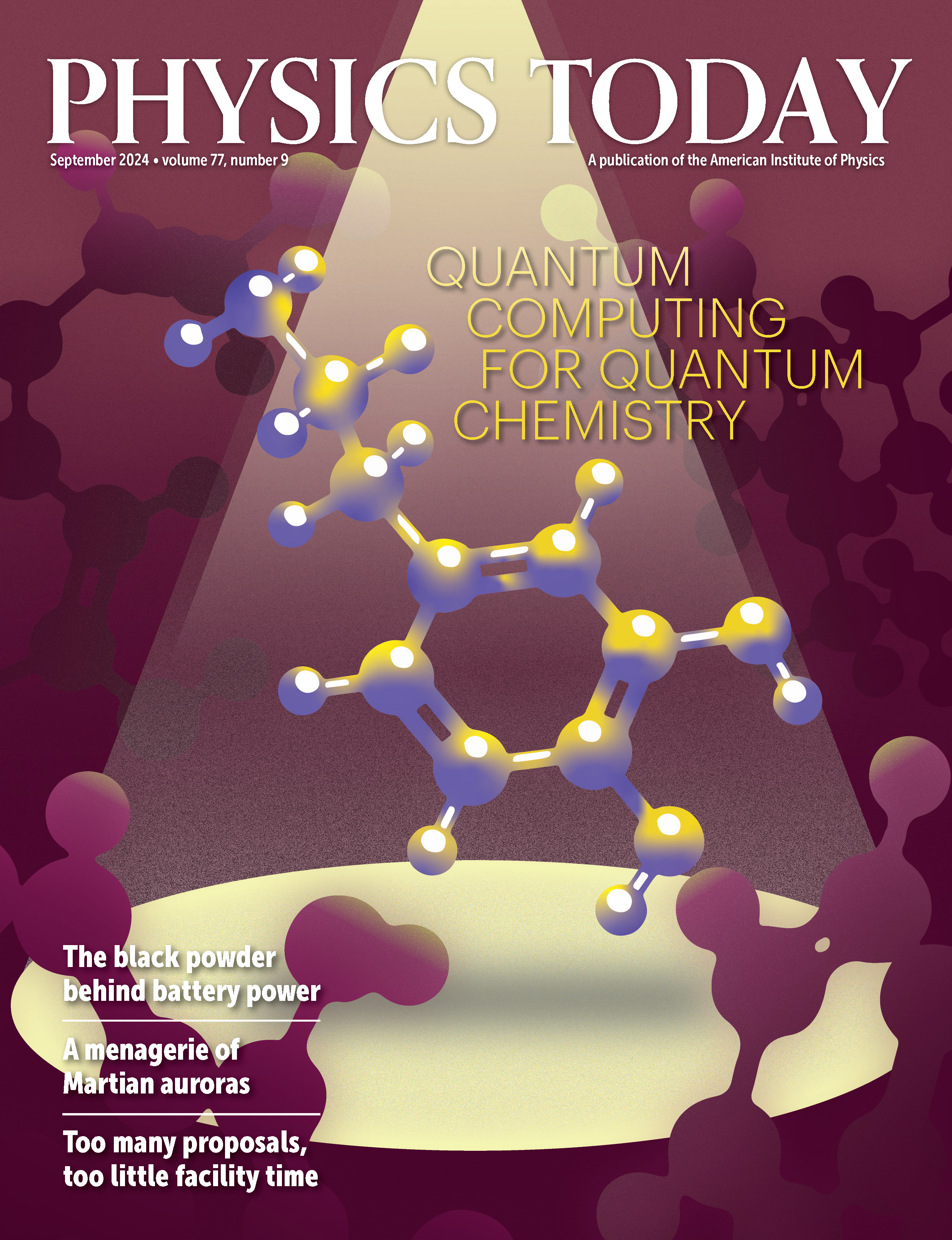 September 2024 Physics Today cover