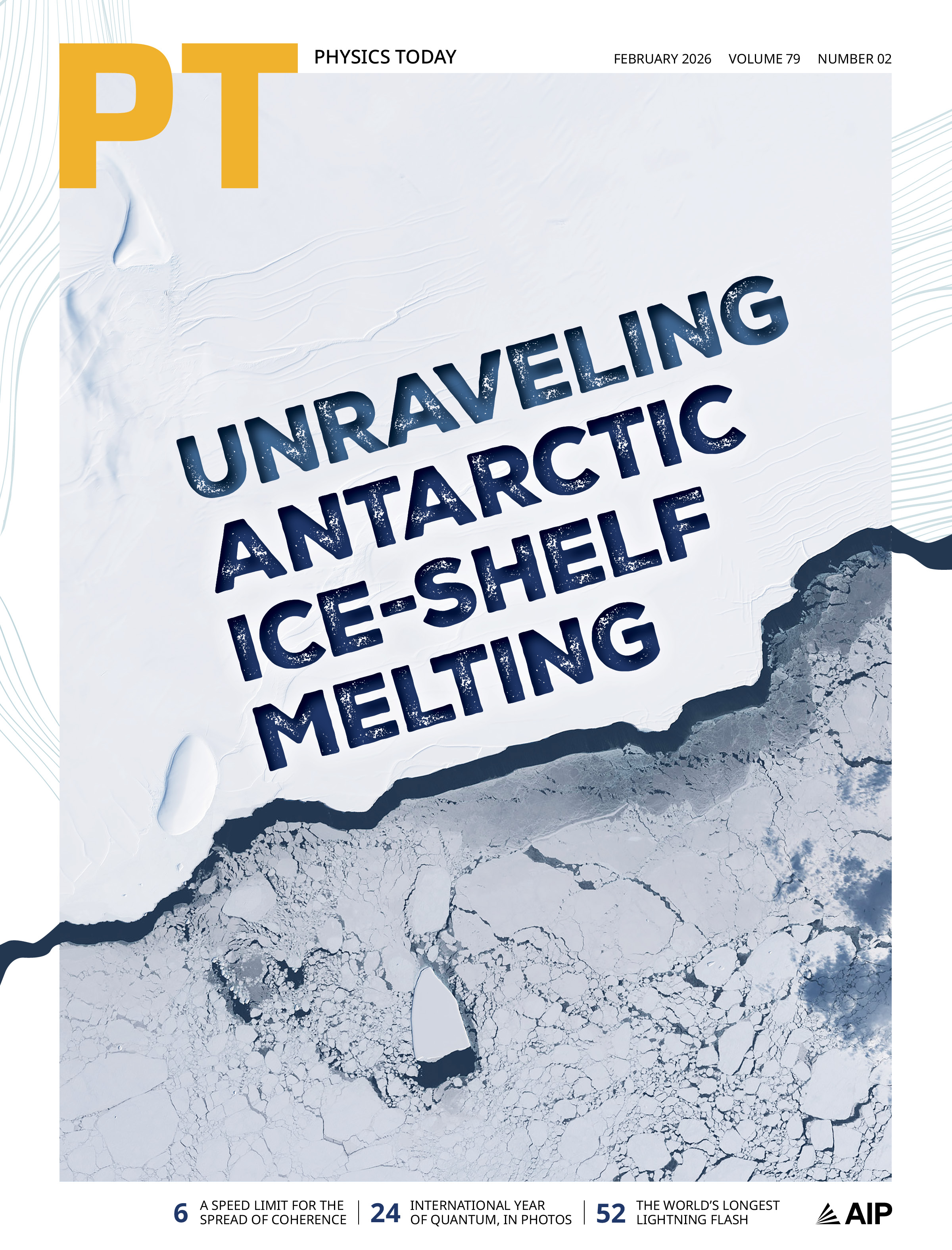 February 2026 Issue of Physics Today cover