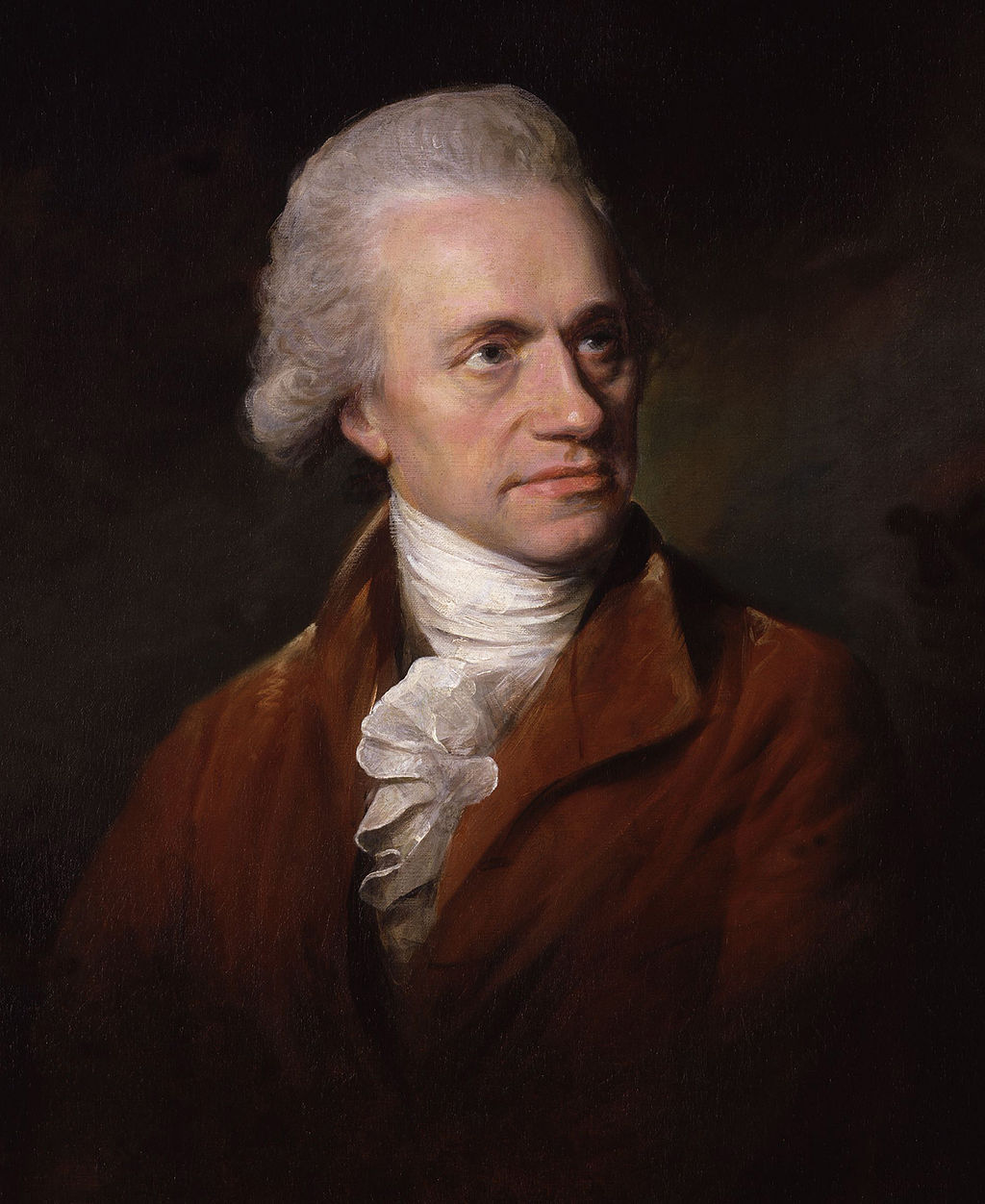 William Herschel, 1785 portrait by Lemuel Francis Abbott