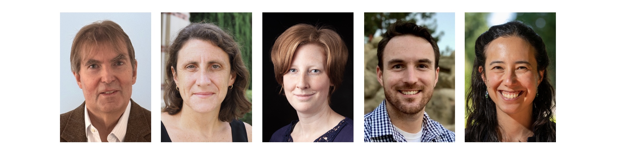 Five headshots of 2026 AAS prizewinners