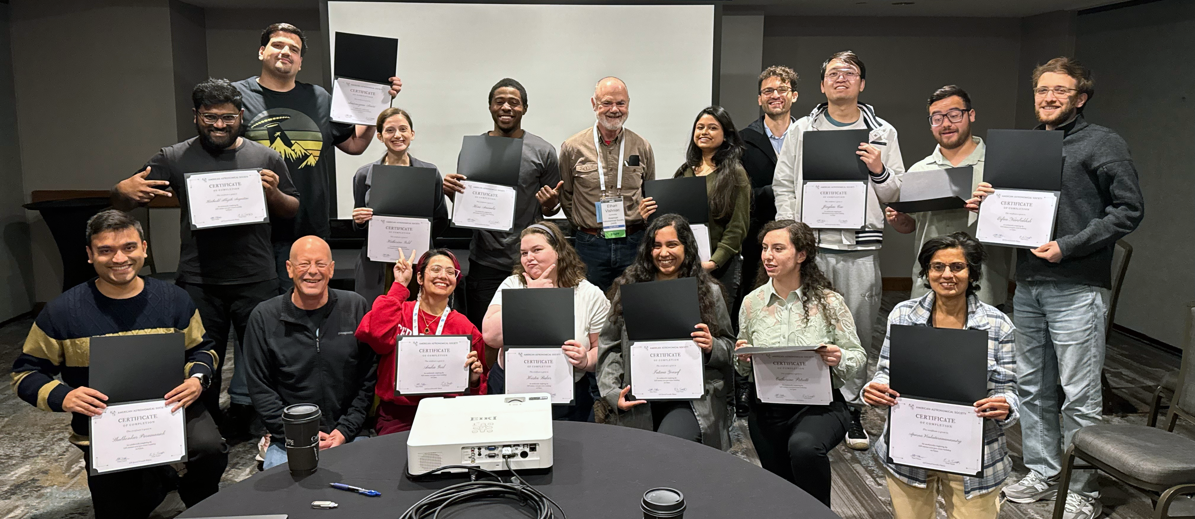 AAS Publishing peer review workshop at the 246th AAS meeting in Anchorage, Alaska.