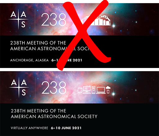Old and New AAS 238 Banners