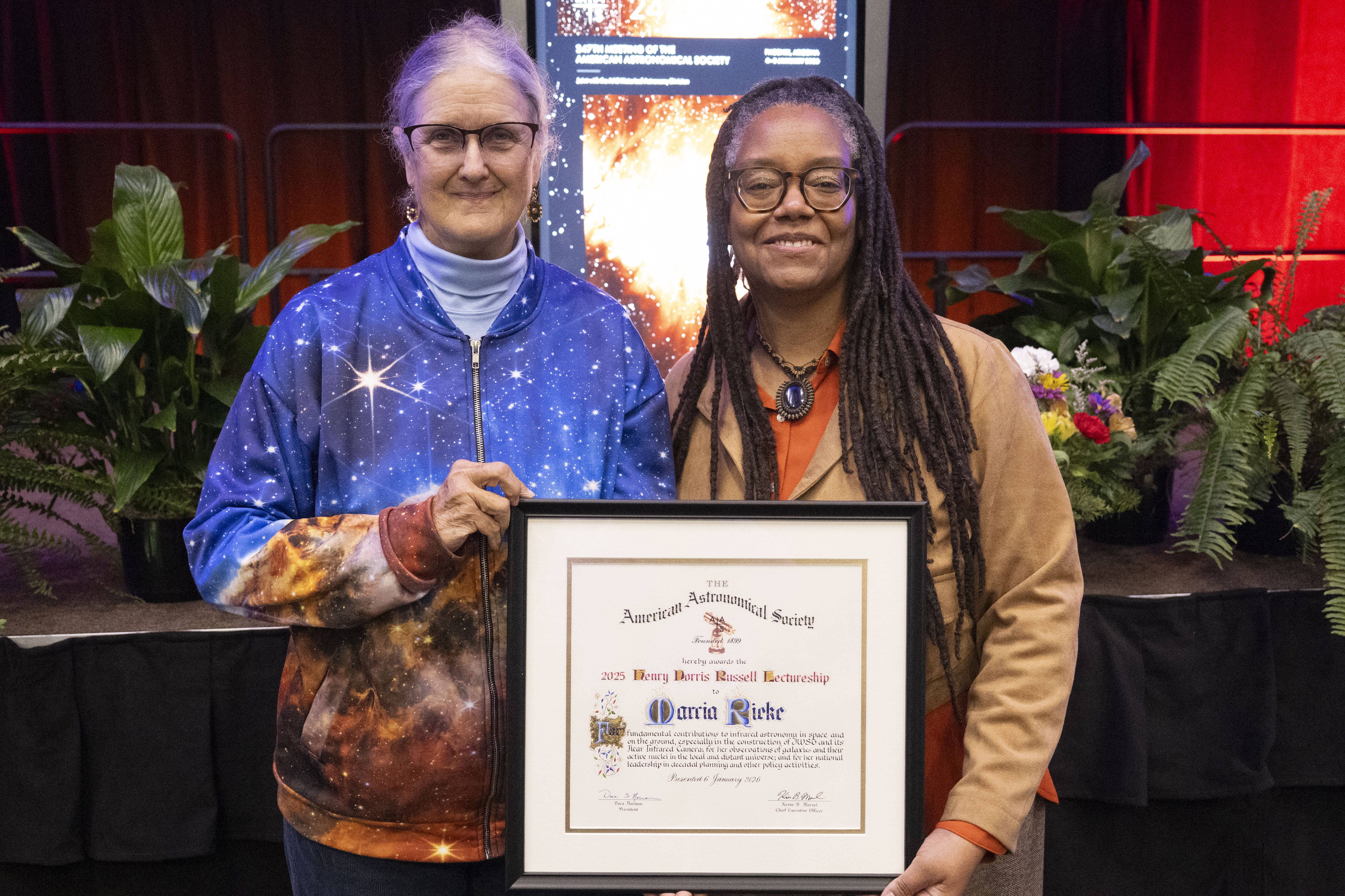 2025 Russell Lecturer Marcia Rieke