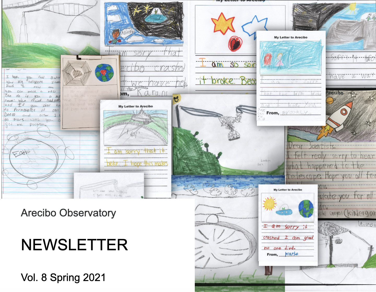 The Spring 2021 Arecibo Observatory Newsletter is now available
