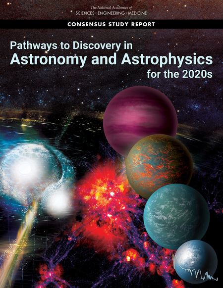 Cover of the Astro2020 Decadal Survey Report
