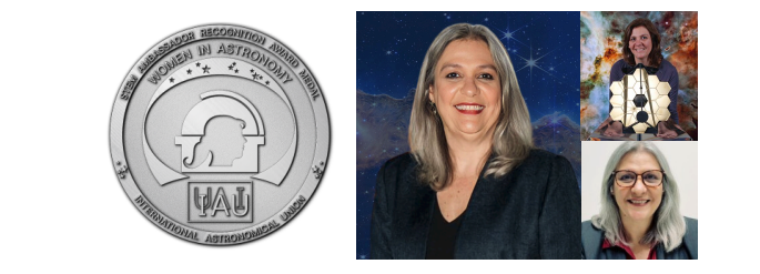 Inaugural IAU Women in Astronomy STEM Ambassador RecogniFon Award Medal 2025
