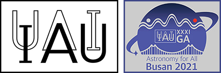 IAU and XXXI GA Logos