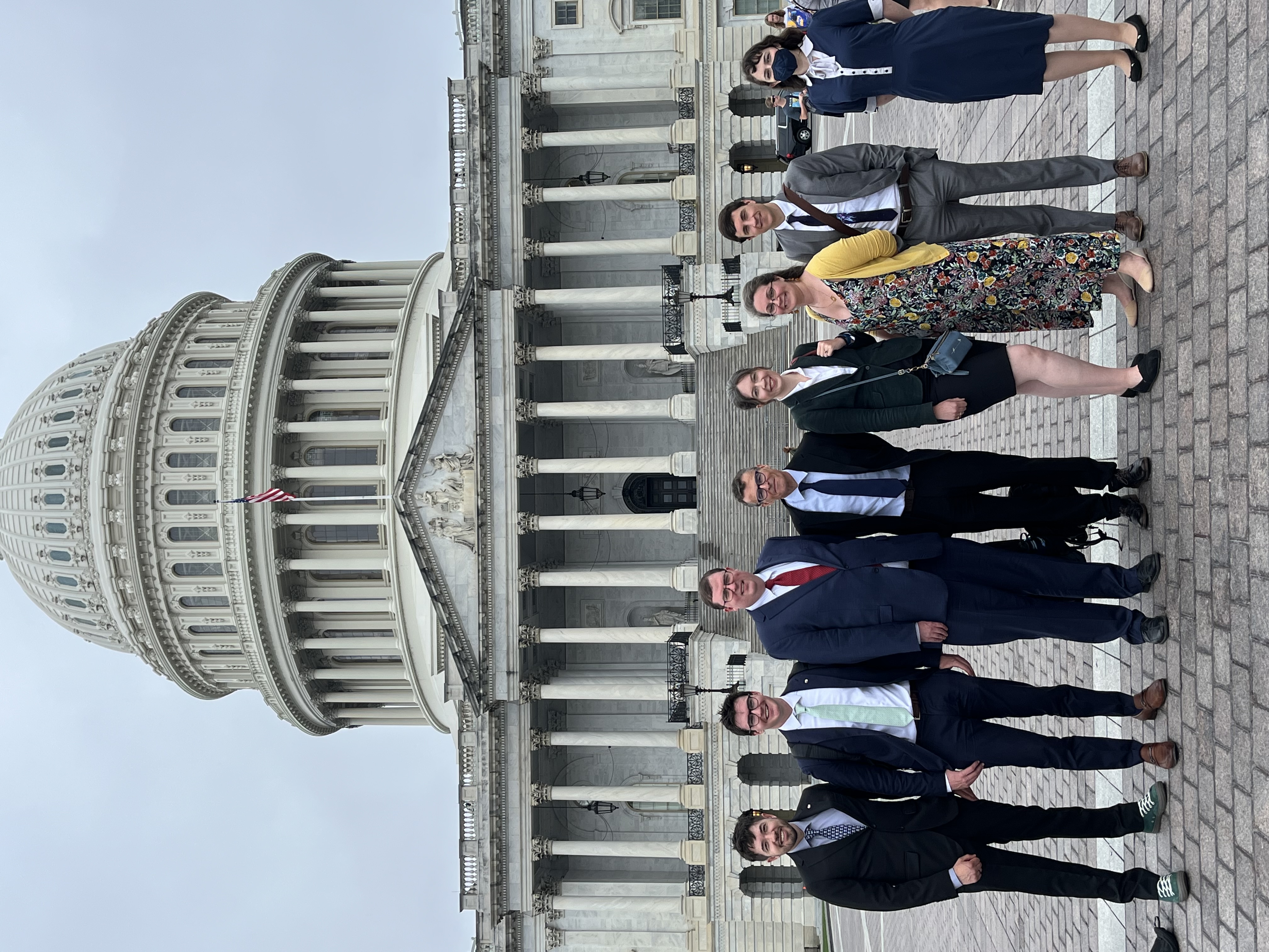 California group from Solar Physics Division Hill visits.