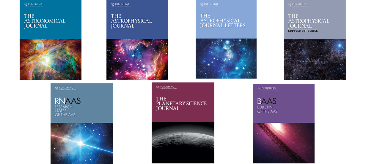 AAS Journals covers