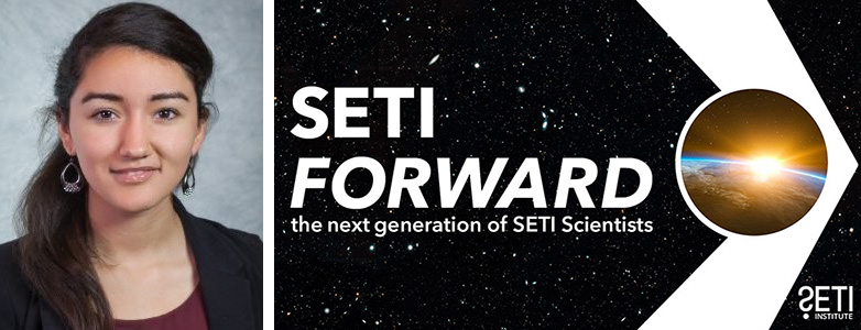 Karen Perez and SETI Forward Award Logo