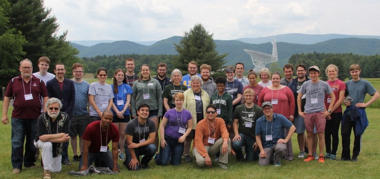 The 2016 UAT workshop at Green Bank Observatory. Photo by Parker Troischt.
