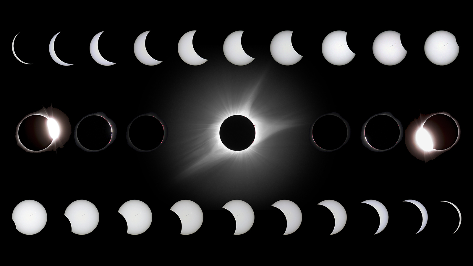 Solar Eclipse Sequence, 21 August 2017