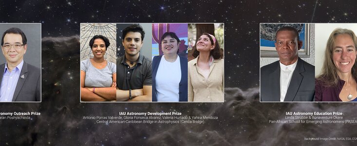 The 2024 winners of the IAU Astronomy Outreach, Development and Education (ODE) Prizes 