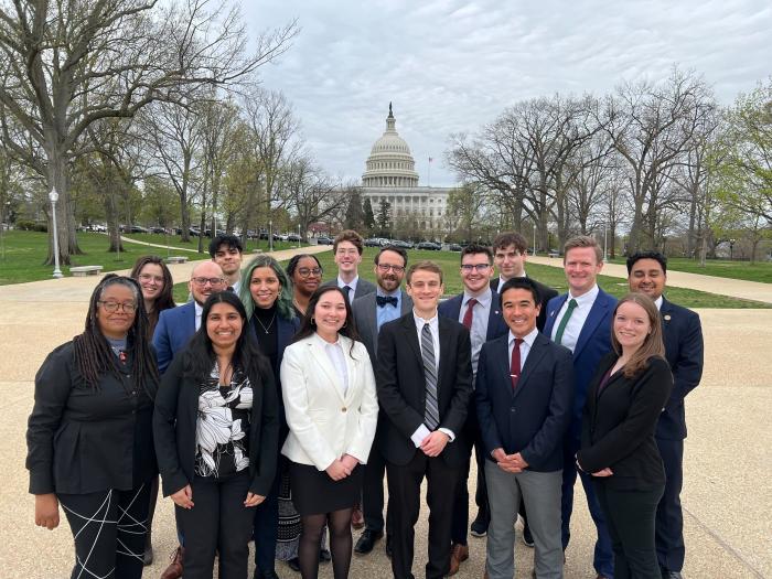 CVD 2025 participants after their day of Hill visits.