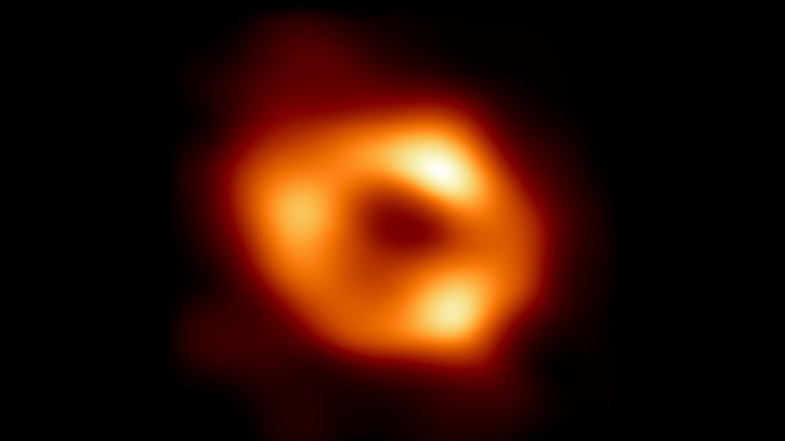 first image of the milky way's supermassive black hole
